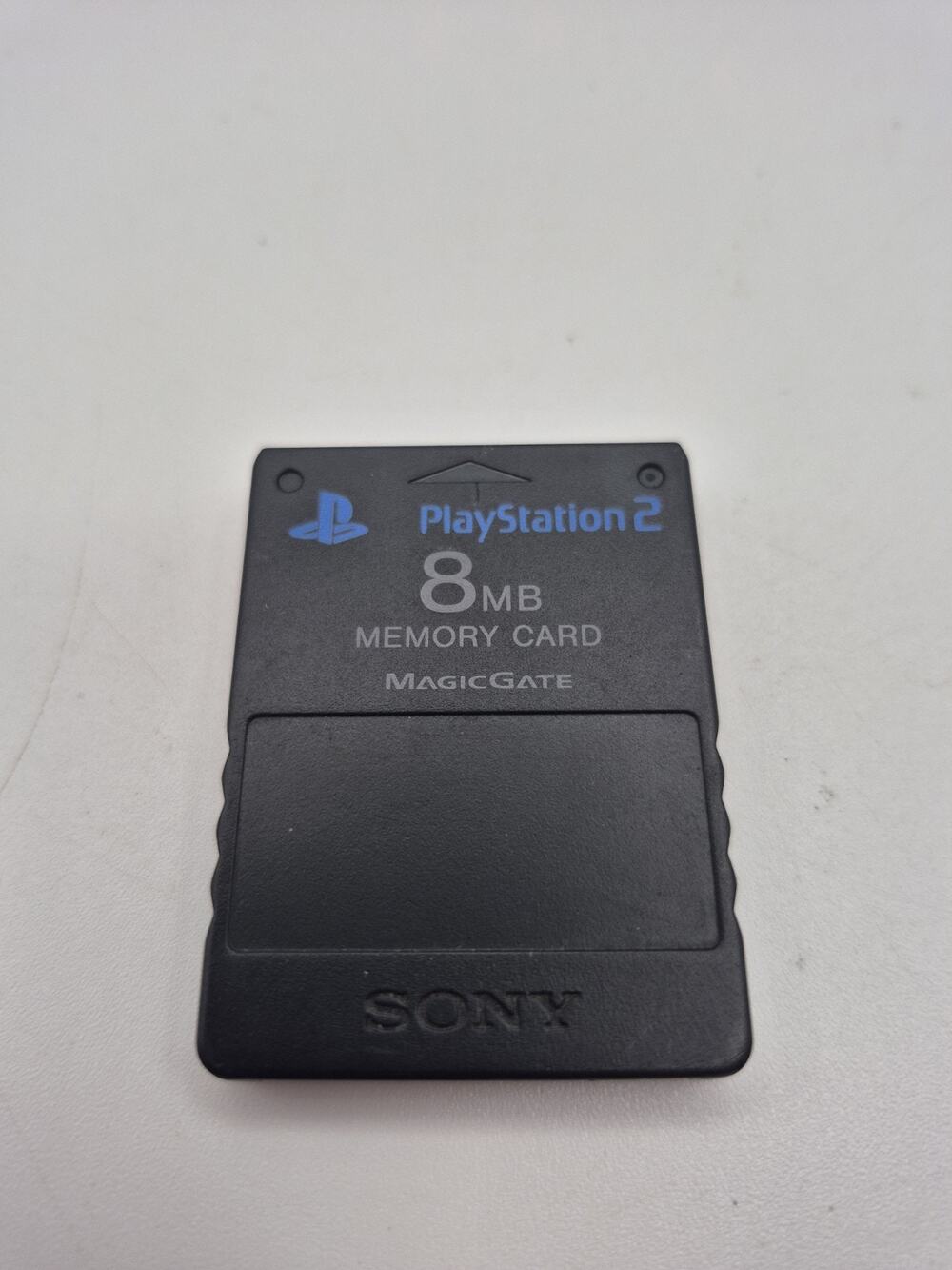 Sony PlayStation 2 8 MB Black Memory Card Magic gate Tested Read